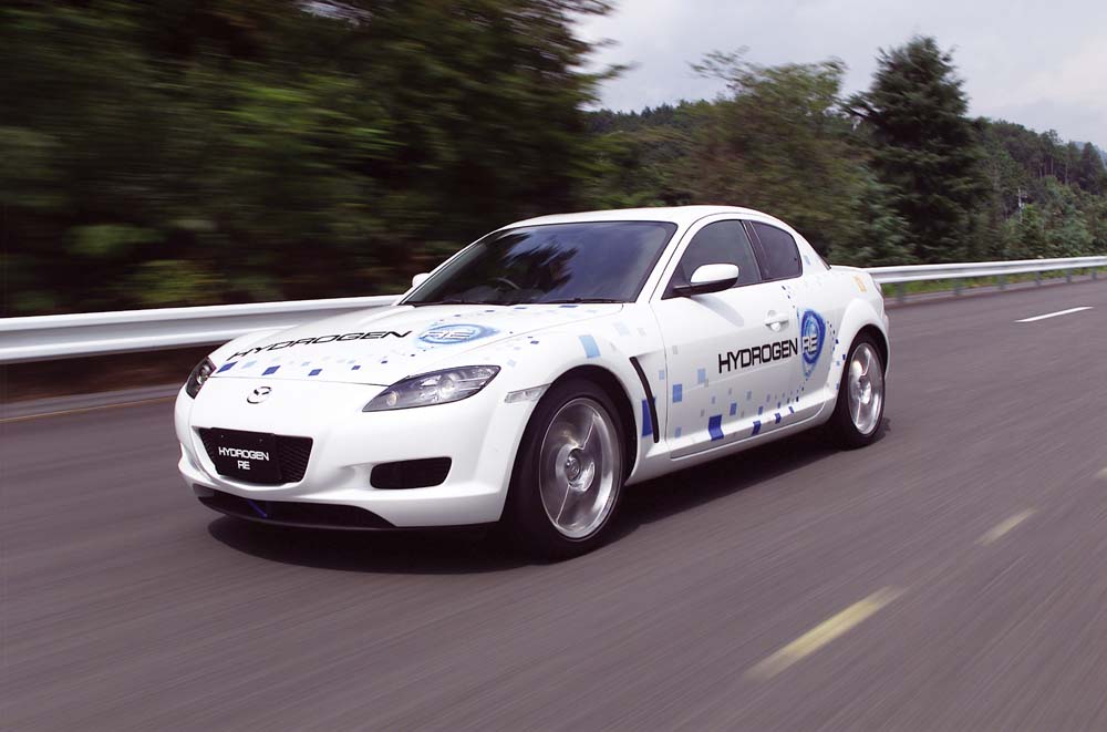 Mazda RX8 na vodík Studie Autokaleidoskop