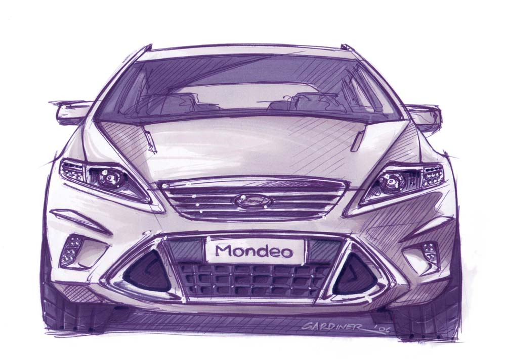 Ford kuga рисунок
