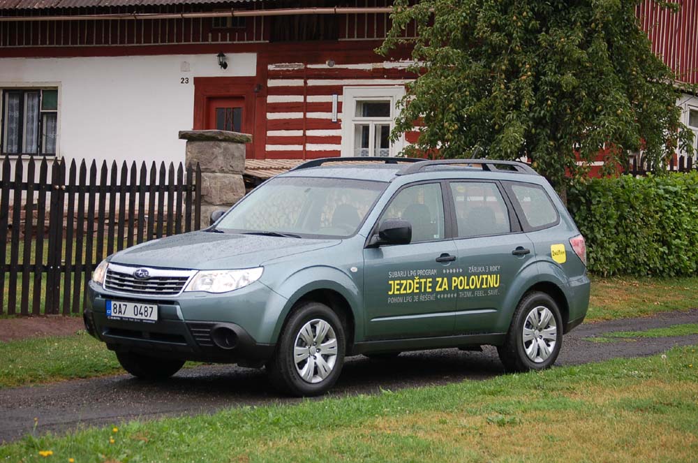 Subaru Forester 2.0 X LPG příznivá alternativa Testy