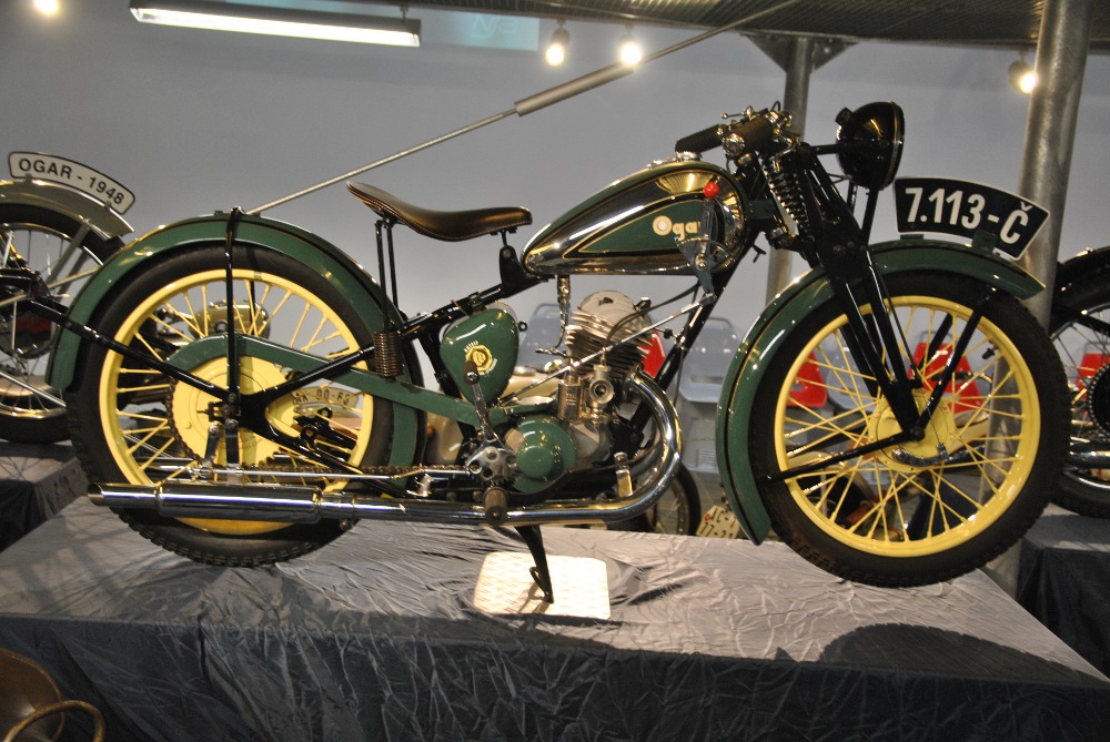 Motocykly Ogar v technickém muzeu - Historie - Autokaleidoskop