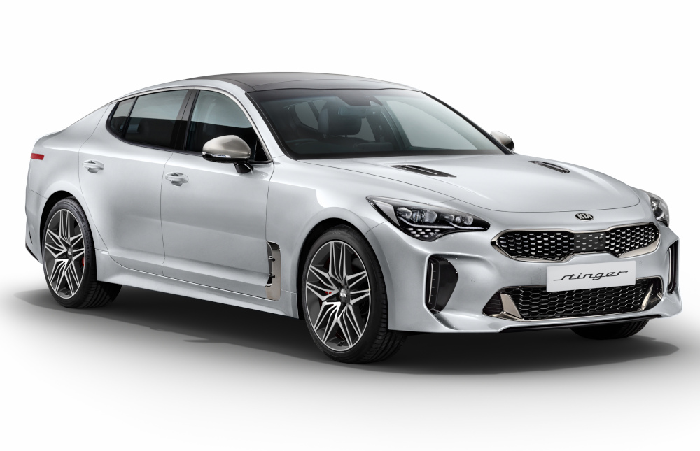 Kia Stinger V6 po faceliftu odhaluje své ceny Novinky